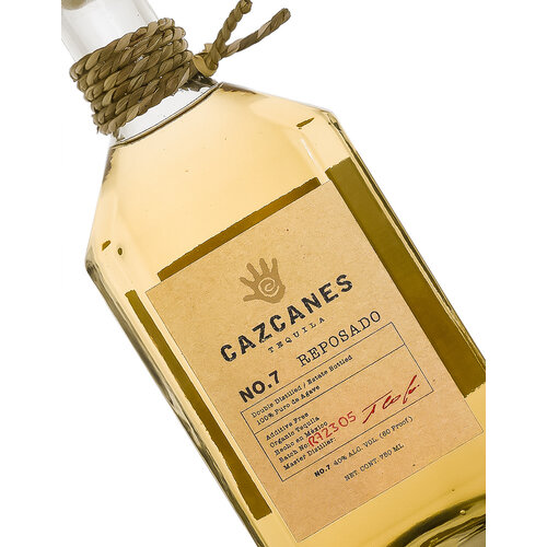 Cazcanes "No. 7" Tequila Reposado Double Distilled, Estate Bottled