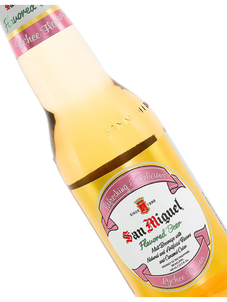 San Miguel "Lychee Flavor" 11.2oz Bottle - Philippines