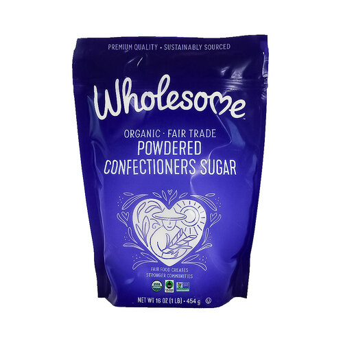 Wholesome Powered Confectioners Sugar 16oz Bag