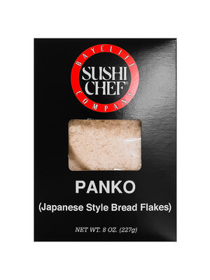 Baycliff Company Sushi Chef Panko Japanese Style Bread Flakes 8oz Box
