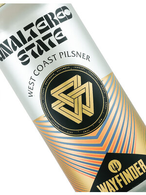 Wayfinder Beer "Unaltered State" West Coast Pilsner 16oz can - Portland, OR