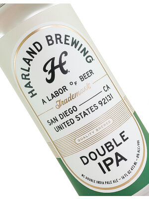 Harland Brewing "Double IPA" WC Double India Pale Ale 16oz can - San Diego, CA