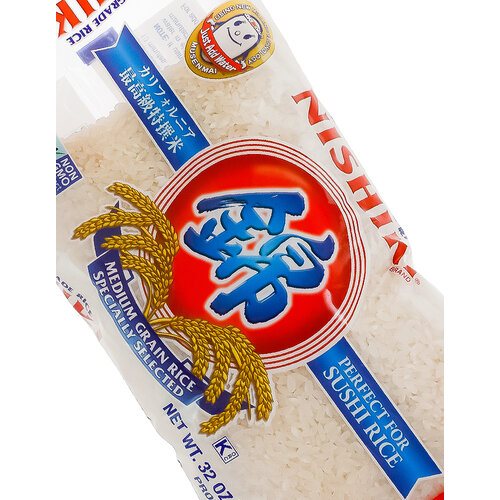 Nishiki "Sushi Rice" Medium Grain Rice 32oz Bag
