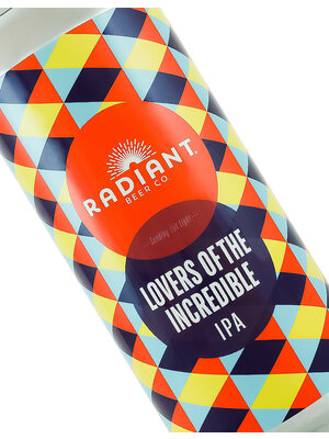 Radiant Beer Co. "Lovers Of The Incredible" IPA 16oz can - Anaheim, CA