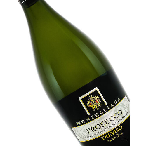 Montelliana N.V. Prosecco Extra Dry Sparkling Wine, Treviso, Veneto, Italy