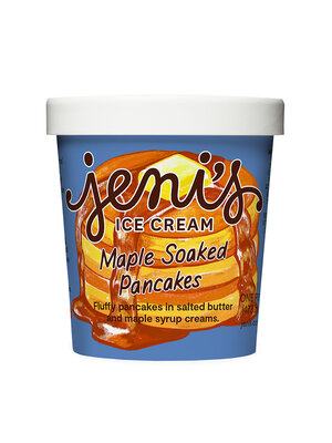 Jeni's Maple Soaked Pancakes Ice Cream 1 Pint, Ohio