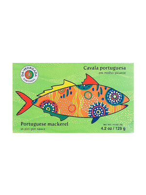 Da Morgada Mackerel In Piri-Piri Sauce 4.2oz Tin, Portugal