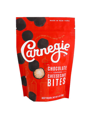 Carnegie Chocolate Covered Cheesecake Bites 6oz Bag, New York