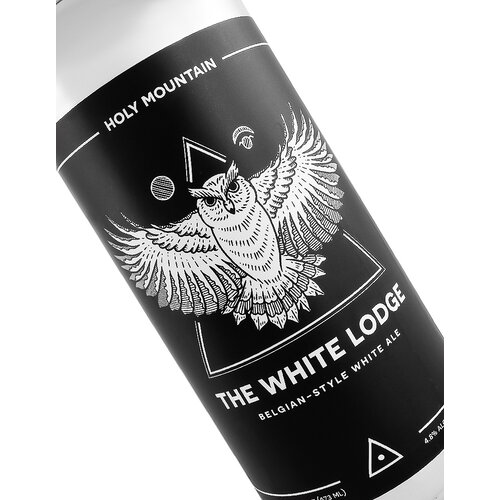 Holy Mountain Brewing "The White Lodge" Belgian-Style White Ale 16oz can - Seattle, WA