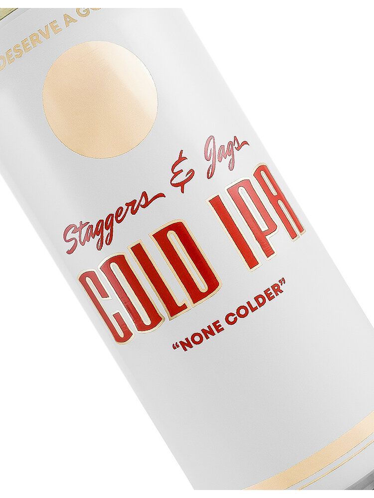 Gold Dot "Staggers & Jags" Cold IPA 16oz Can - McMinnville, OR