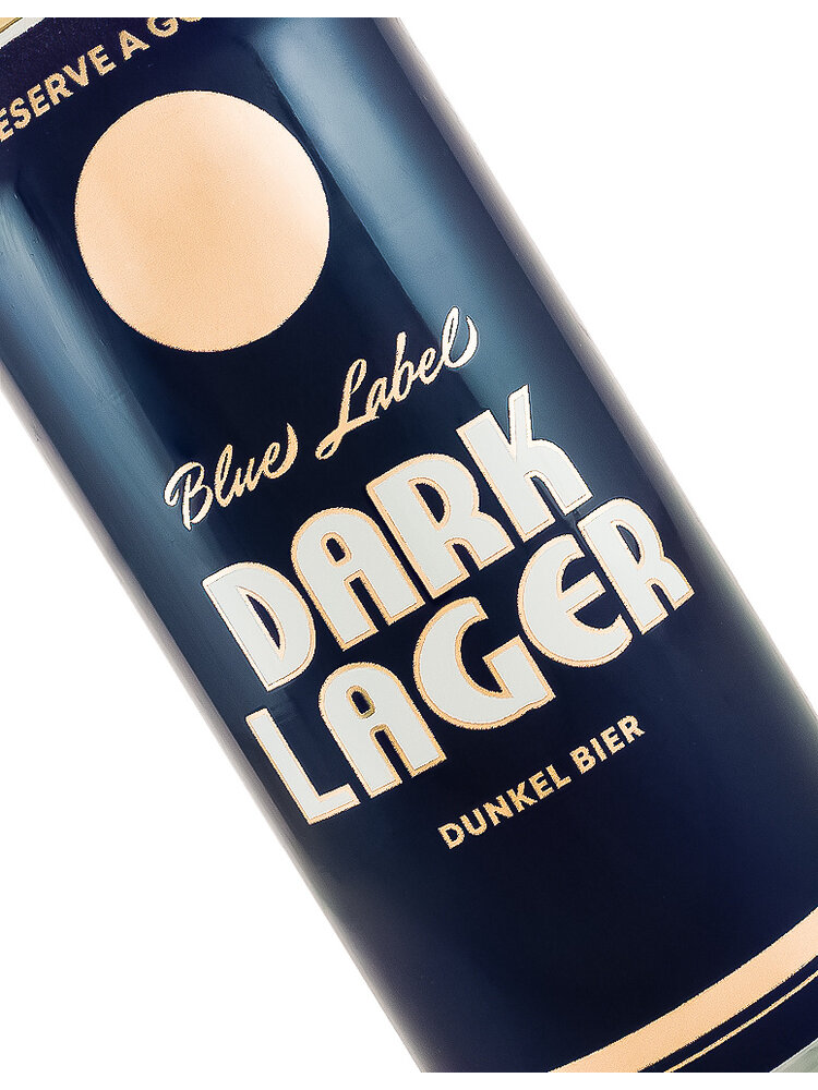 Gold Dot "Blue Label" Dark Lager Dunkel Bier 16oz Can - McMinnville, OR