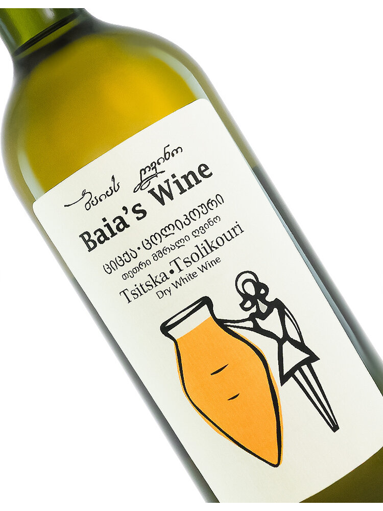 Baia's Wine 2021 Tsitska-Tsolikouri Dry White Wine, Georgia