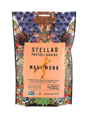 Stellar Snacks "Maui Monk" Pretzel Braids 50oz Bag, Carson City, Nevada