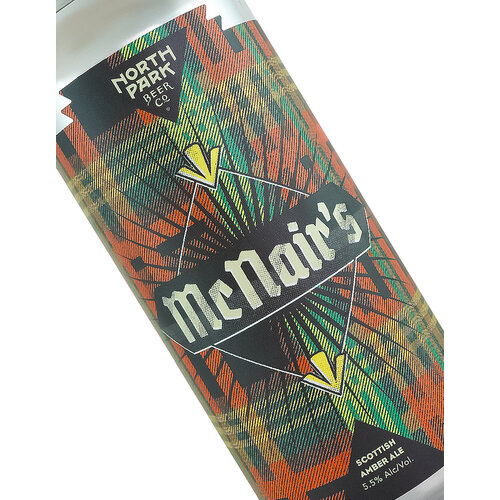 North Park Beer Co. "McNair's" Scottish Amber Ale 16oz can - San Diego, CA