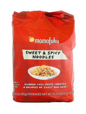 Momofuku "Sweet & Spicy" Noodles 3.35oz 5 Pack