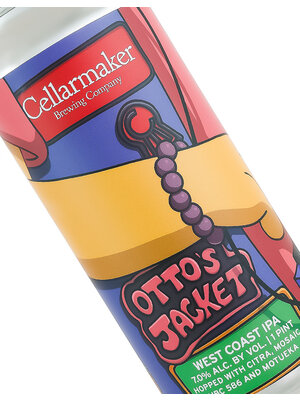 Cellarmaker Brewing "Otto's Jacket" West Coast IPA 16oz Can - Oakland, CA