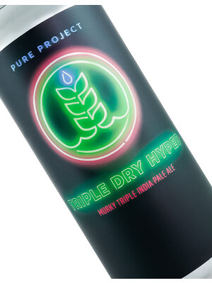 Pure Project "Triple Dry Hyped" Murky Triple India Pale Ale 16oz Can - San Diego, CA