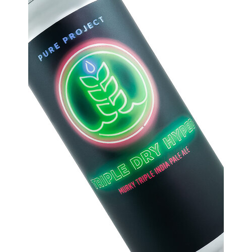 Pure Project "Triple Dry Hyped" Murky Triple India Pale Ale 16oz Can - San Diego, CA