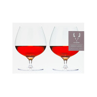 Viski "Wingback" Brandy Glasses Set of 2