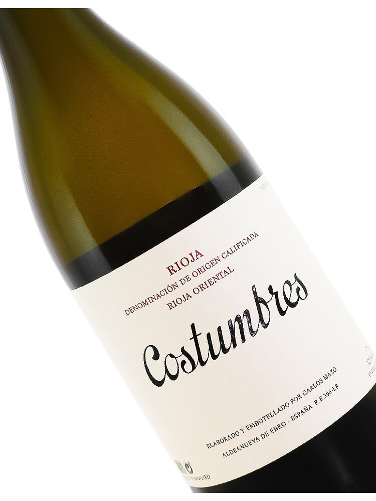 Vinos en Voz Baja 2023 'Costumbres' Blanco, Rioja Spain