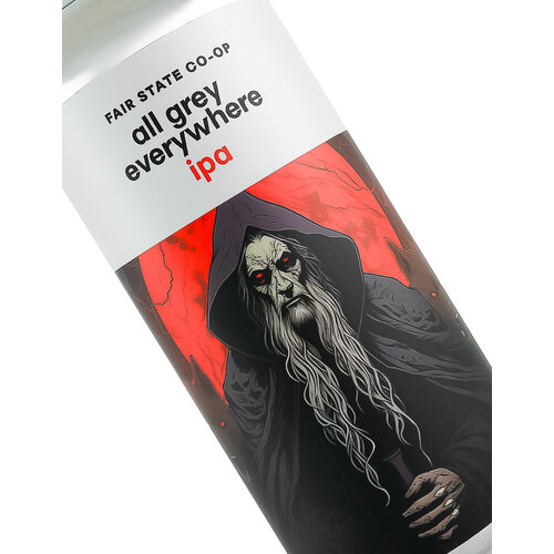 Fair State Brewing/Wayfinder Beer "All Grey Everywhere" IPA 16oz Can - Minneapolis, MN Fair State Brewing/Wayfinder Beer "All Grey Everywhere" IPA 16oz Can - Minneapolis, MN