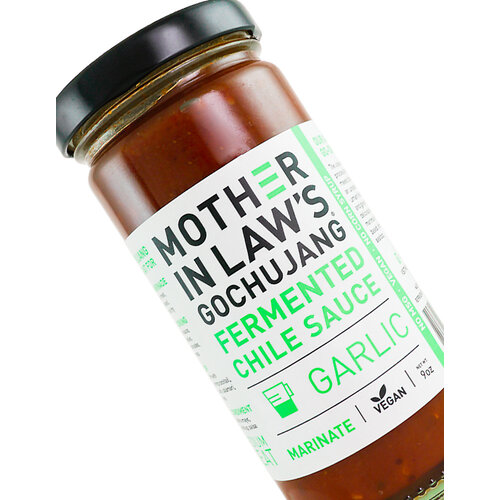 Mother In Law's "Gochujang" Fermented Chile Sauce Garlic Marinate 9oz Jar