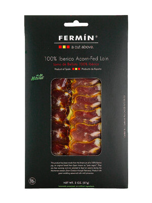 Fermin Iberico Acorn-Fed Loin Sliced 2oz, SpainDry-Cured Loin