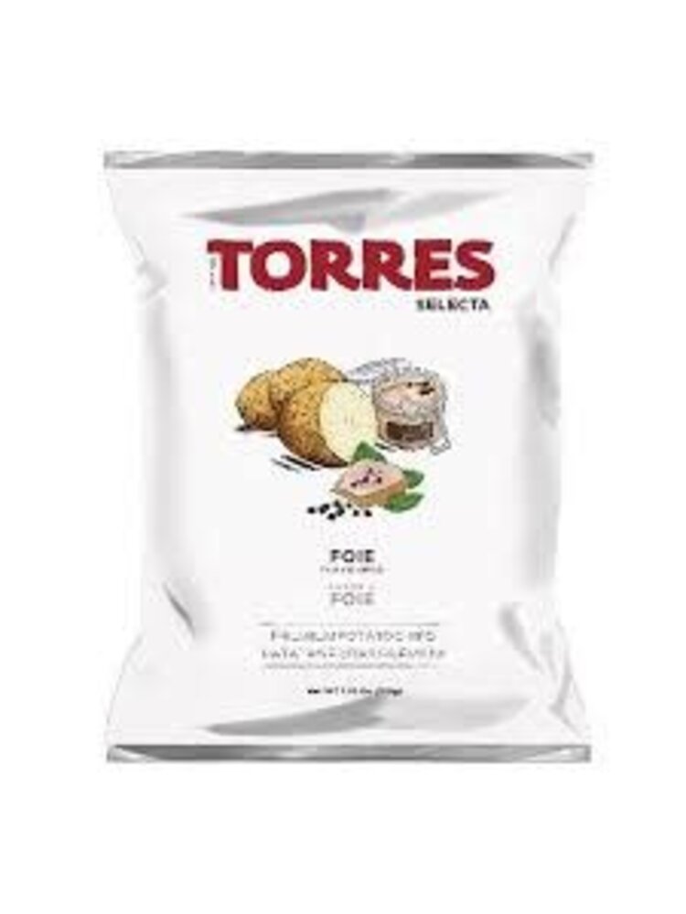 Torres Foie Gras Flavored Potato Chips 1.76oz., Spain