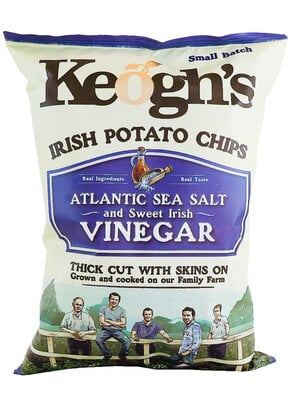 Keogh's "Vinegar" Atlantic Sea Salt And Sweet Irish Vinegar 4.4oz Bag, Ireland