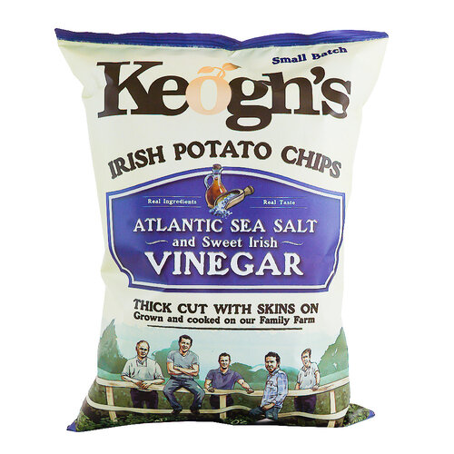 Keogh's "Vinegar" Atlantic Sea Salt And Sweet Irish Vinegar 4.4oz Bag, Ireland