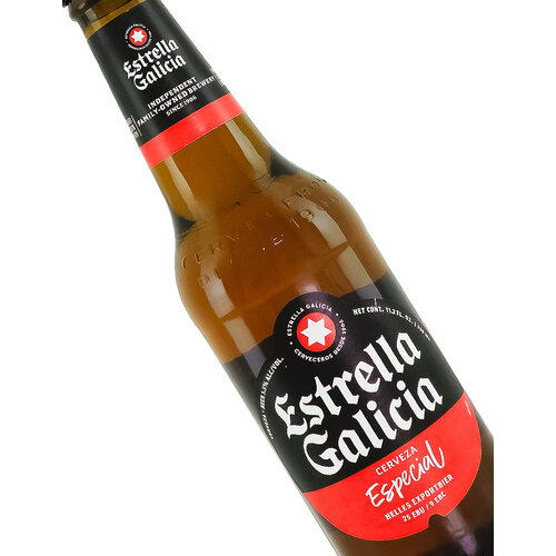 Estrella Galicia "Especial" Helles Export Bier 330ml bottle - Spain
