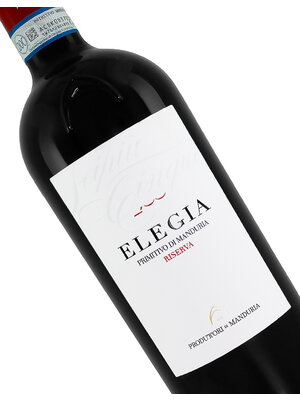 Produttori di Manduria 2019 'Elegia' Primitivo di Manduria Riserva, Puglia