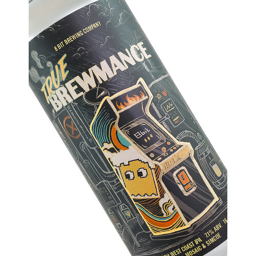 8 Bit Brewing "True Brewmance" DDH West Coast IPA 16oz Can - Murrieta, CA