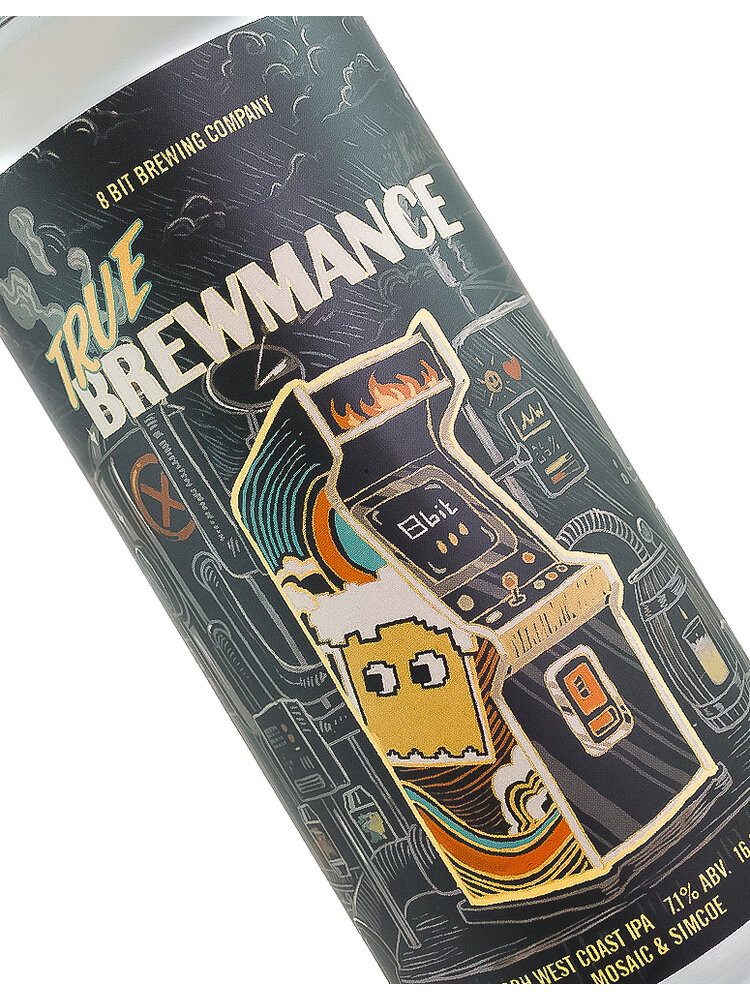 8 Bit Brewing "True Brewmance" DDH West Coast IPA 16oz Can - Murrieta, CA
