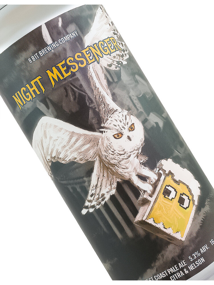 8 Bit Brewing "Night Messenger" West Coast Pale Ale 16oz can - Murrieta, CA