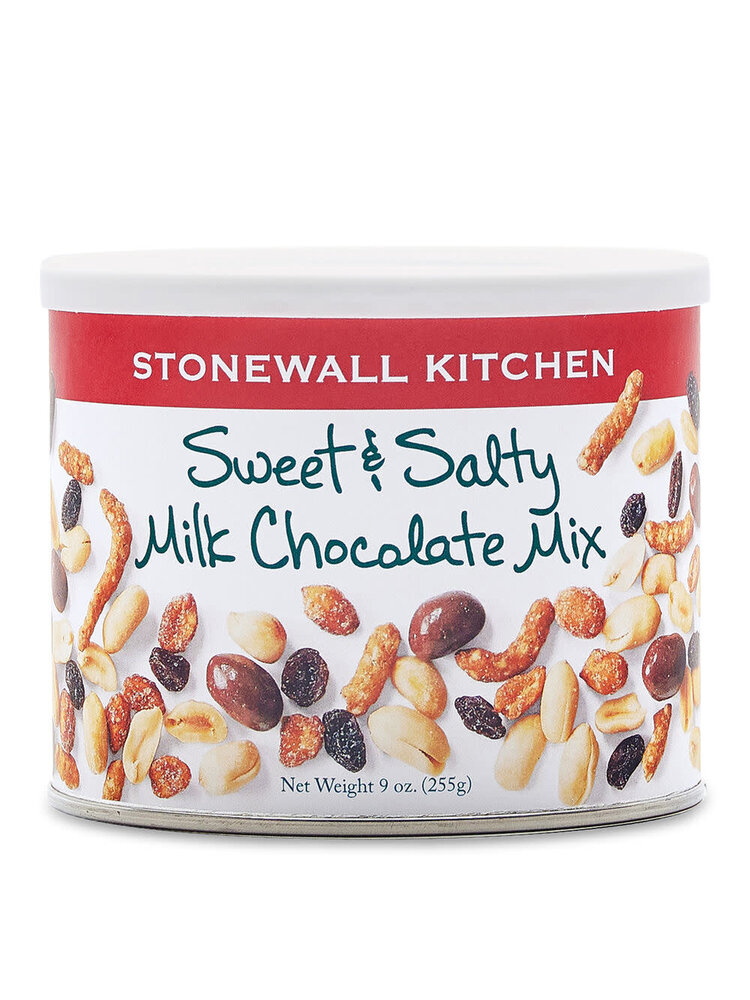 Stonewall Kitchen Sweet & Salty Milk Chocolate Mix 9oz Container, Maine