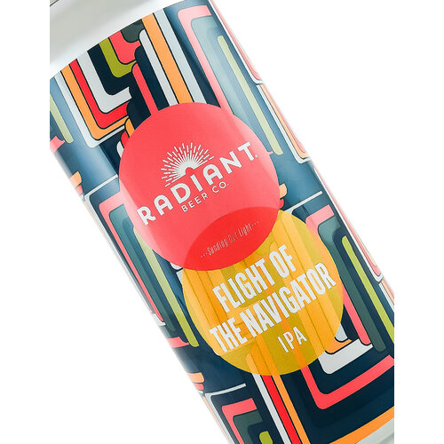 Radiant Beer "Flight Of The Navigator" IPA 16oz can - Anaheim, CA