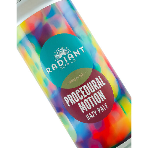Radiant Beer "Procedural Motion" Hazy Pale 16oz can - Anaheim, CA