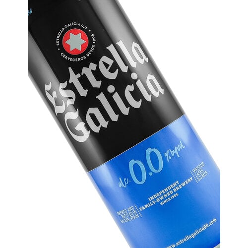 Estrella Galicia "0.0" Alcohol Free 16oz can - Spain