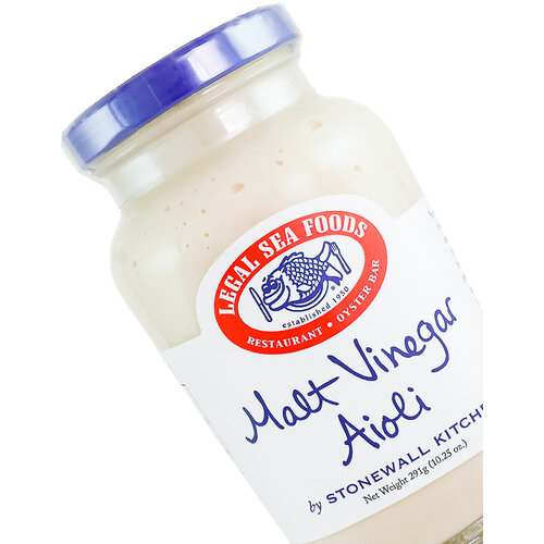 Legal Sea Foods Malt Vinegar Aioli 10.25oz Jar, Maine