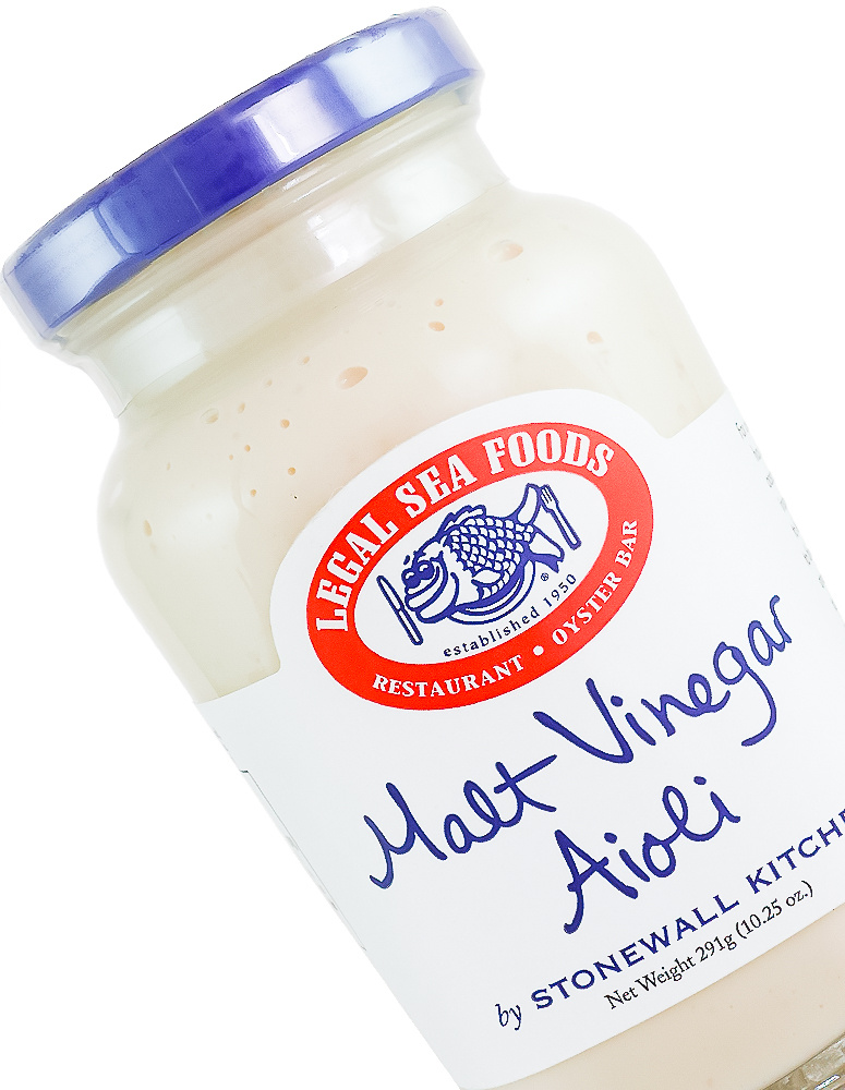 Legal Sea Foods Malt Vinegar Aioli 10.25oz Jar, Maine The Wine Country
