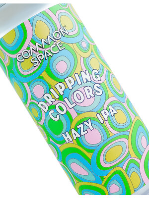 Common Space Brewery "Dripping Colors" Hazy IPA 16oz Can - Hawthorne, CA