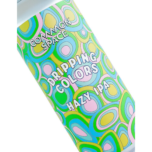 Common Space Brewery "Dripping Colors" Hazy IPA 16oz Can - Hawthorne, CA