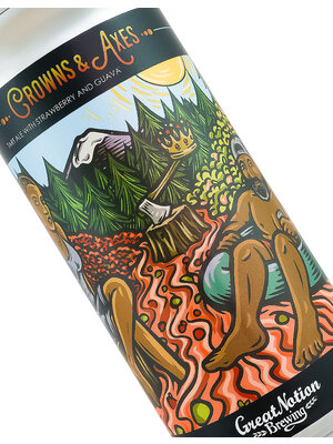 Great Notion Brewing/Crown & Hops "Crowns & Axes" Tart Ale 16oz can - Portland, OR