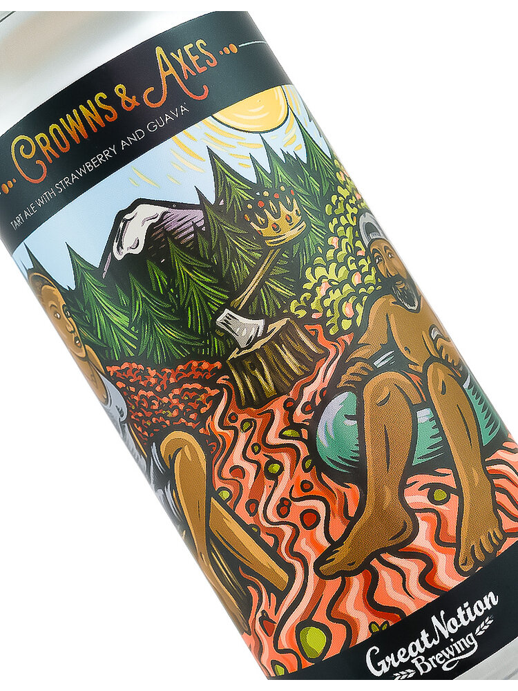 Great Notion Brewing/Crown & Hops "Crowns & Axes" Tart Ale 16oz can - Portland, OR