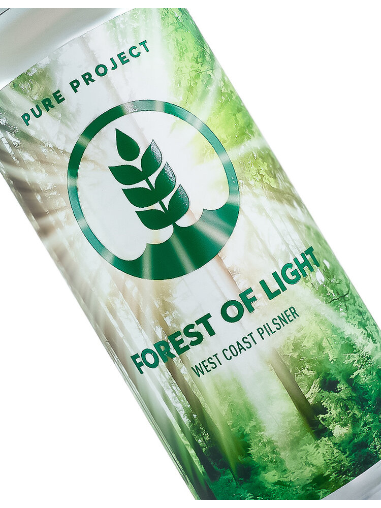 Pure Project "Forest Of Light" West Coast Pilsner 16oz can - San Diego, CA