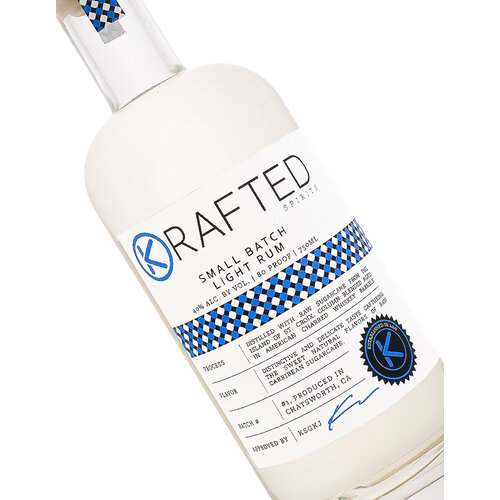 Krafted Spirits "Light" Small Batch Rum