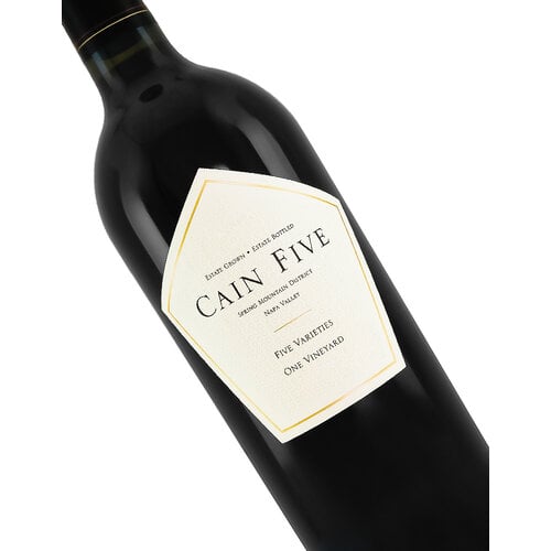 Cain 2018 "Five" Red Wine, Spring Mountain District, Napa Valley