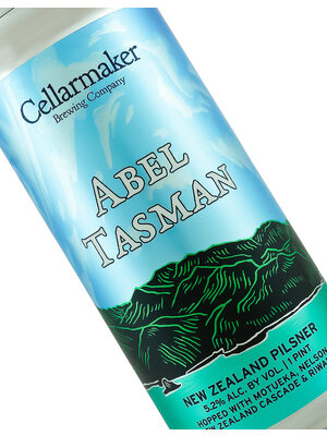 Cellarmaker Brewing "Abel Tasman" New Zealand Pilsner 16oz can - Oakland, CA