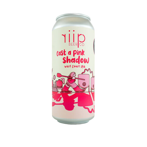 Riip Beer Co "Cast A Pink Shadow" West Coast IPA 16oz can - Huntington Beach, CA